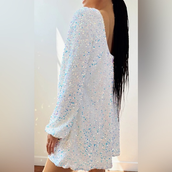 Show Me Your MuMu Clarabelle XL Longsleeve Mini Dress - Picture 2 of 2